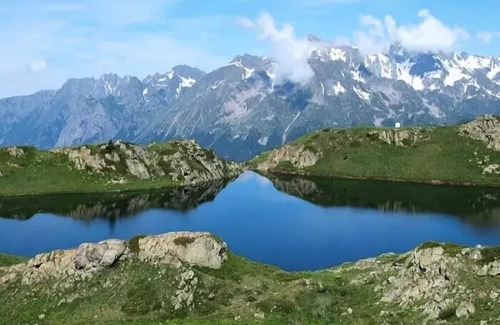 Le Bourg-d'Oisans Chalet De Esquí | Camping Le Colporteur **** - Chalet Espace Classic 4 rooms 4 adults and 2 children Air-conditioned