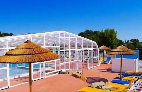 Les Moutiers-en-Retz Casa | Camping Les Brillas*** - Mobile-home Relax TV 4 Rooms 6 people
