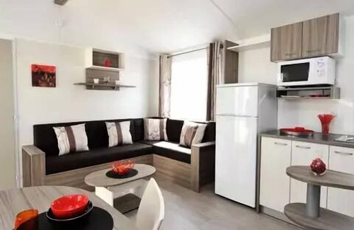 Chateau-d'Olonne Casa | Camping Le Bel Air ***** - Mobilhome for 6 people