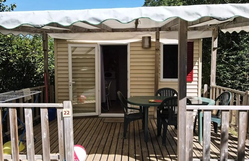 Marcillac-Saint-Quentin Casa | Camping Le Pont de Mazerat **** - Mobilhome 21 m2: A small comfortable model for a duo or trio 4 people