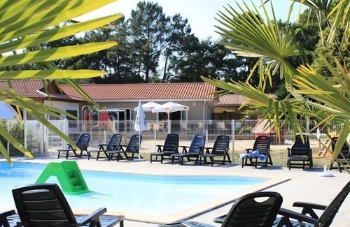Saint-Laurent-de-Medoc Casa | Camping Le Paradis **** - Jasmin 3-room mobile home 4 people