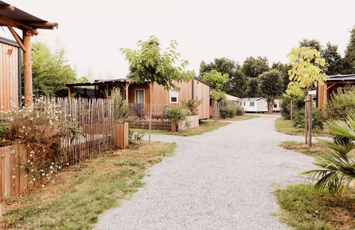 Saint-Laurent-de-Medoc Casa | Camping Le Paradis **** - Mobile Home Magnolia 3 Rooms 4 People Air-conditioned + TV