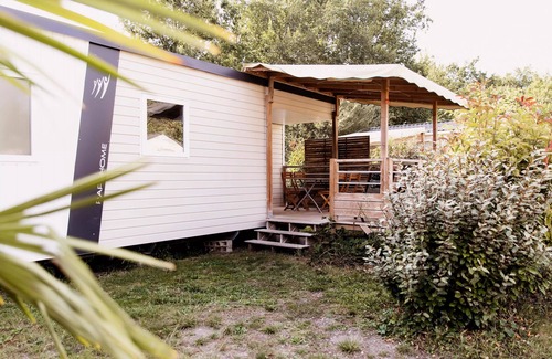 Saint-Laurent-de-Medoc Casa | Camping Le Paradis **** - Bamboo Mobile Home 3 Rooms 4 People + TV