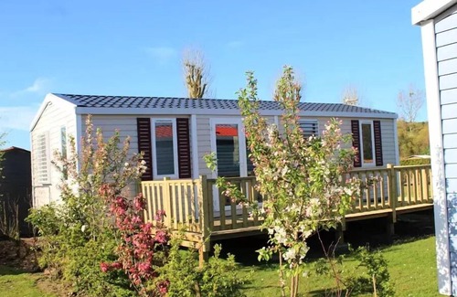 Hautot-sur-Mer Casa | Camping Le Marqueval *** - Mobil home Super Selenia 3 habitaciones 4/6 personas