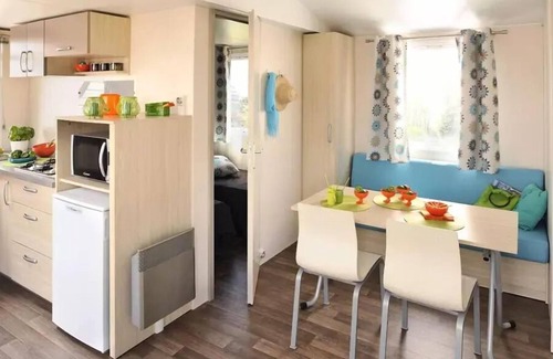 Hautot-sur-Mer Casa | Camping Le Marqueval *** - Mobil Home Super Mercure 3 habitaciones 4 personas