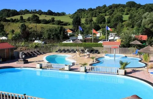 Hautot-sur-Mer Casa | Camping Le Marqueval**** - Indonesian bungalow 3 rooms 4 people