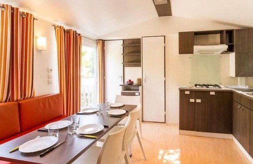 Ingrandes Casa | Camping Le Petit Trianon **** - Casa móvil Premium 4 Habitaciones 6 Personas