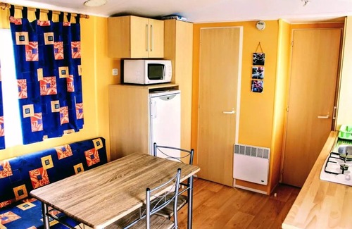 Verteillac Casa | Camping Le Pontis ** - Casa móvil 3 habitaciones 4 personas