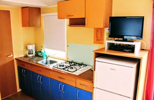 Verteillac Casa | Camping Le Pontis ** - Casa móvil 3 habitaciones 4 personas