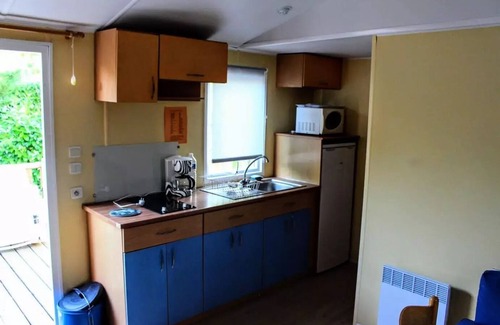 Verteillac Casa | Camping Le Pontis ** - Casa móvil 3 habitaciones 4/6 personas