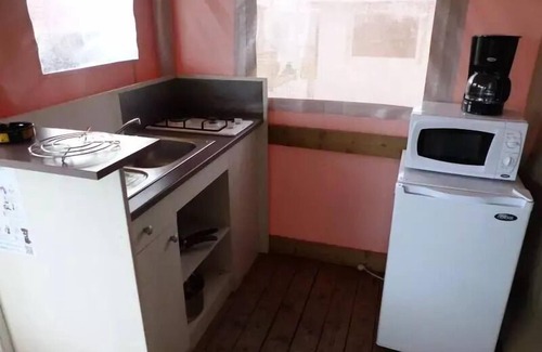 Verteillac Casa | Camping Le Pontis*** - 3-room African tent for 4 people Without sanitary facilities