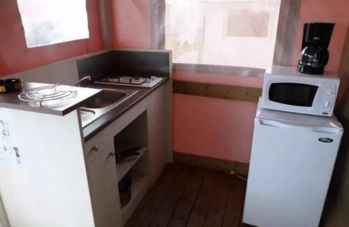 Verteillac Casa | Camping Le Pontis*** - 3 room 4 person African tent