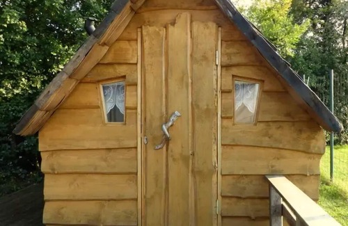 Verteillac Chalet De Esquí | Camping Le Pontis*** - Chalet house fairy tale 2 people