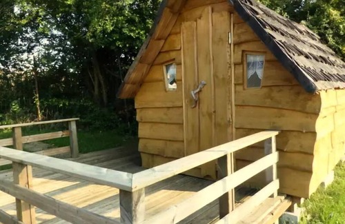 Verteillac Chalet De Esquí | Camping Le Pontis*** - Chalet house fairy tale 2 people