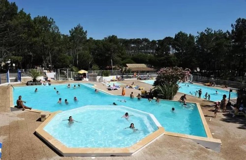 Moliets-et-Maa Casa | Camping Le Saint Martin - Casa móvil 3 piezas 4/6 personas