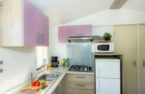 Lancieux Casa | Camping Le Soleil de Saint-Sieu *** - Classic XL 3-room mobile home for 4 people