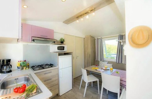 Lancieux Casa | Camping Le Soleil de Saint-Sieu *** - Classic XL 3-room mobile home for 4 people