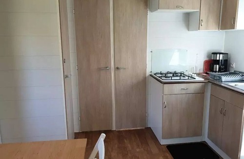 Lourdes Casa | Camping Le Vieux Berger ** - casa Trio móvil 4 Habitaciones 6 Personas