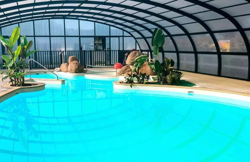 Lancieux Casa | Camping Le Villeu *** - Cozy 4-room mobile home for 6 people with air conditioning