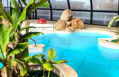 Lancieux Casa | Camping Le Villeu *** - Cozy 4-room mobile home for 6 people with air conditioning