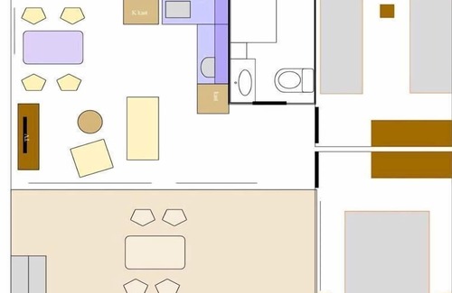 Beauville Casa | Camping Les 2 Lacs *** - Chalet Pesca 3 Habitaciones 6 Personas