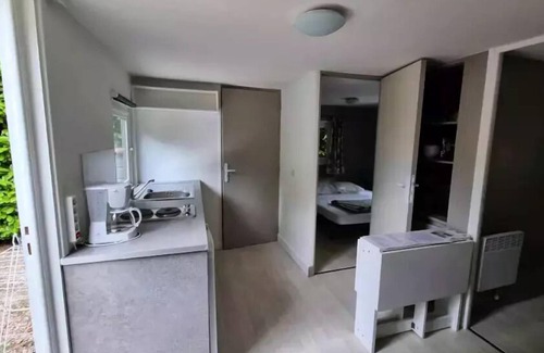Saint-Jeannet Chalet De Esquí | Camping Les Cent Chênes**** - Chalet 3 Pièces 2 personnes + 1 enfant de moins de 10 ans