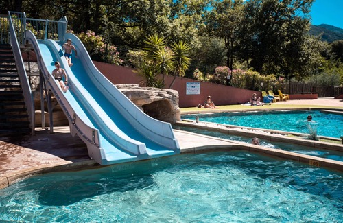 Laroque-des-Alberes Casa | Camping des Albères **** - Tienda Natura 5 personas sin instalaciones sanitarias