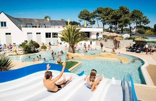 Penestin Casa | Camping Les Iles ***** - Casa móvil báltica de 4 habitaciones para 6 personas