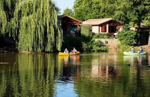 Estang Casa | Camping Les Lacs De Courtès *** - Coco Sweet 3 habitaciones 4 personas Sin instalaciones sanitarias