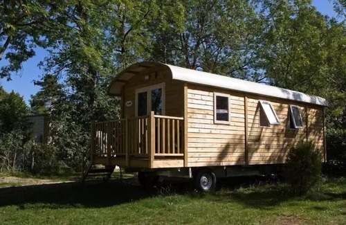 Pont-de-Poitte Casa | Camping Les Pêcheurs*** - Bermude 3-room mobile home for 5 people with air conditioning