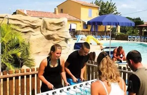 Courthezon Casa | Camping Les Sources ***** - Mobilhome para 3 personas
