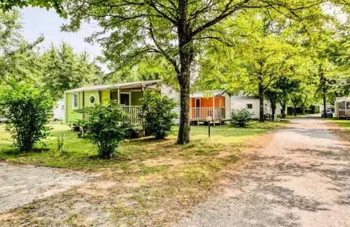 Saint-Paul-en-Born Casa | Camping La Clairière *** - Mobile home Confort Plus 3 habitaciones 4 Personas
