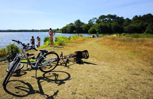 Saint-Paul-en-Born Casa | Camping maeva Escapades La Clairière **** - Mobile Home Eco 3 Rooms 4 People + TV