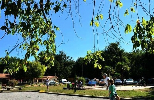 Saint-Paul-en-Born Casa | Camping maeva Escapades La Clairière **** - Mobile Home Eco 3 Rooms 4 People + TV