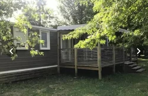 Saint-Paul-en-Born Casa | Camping maeva Escapades La Clairière **** - Premium Mobile Home 4 Rooms 6 People Air Conditioned + TV