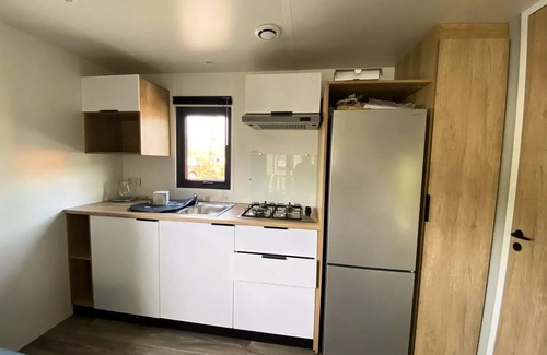 Saint-Paul-en-Born Casa | Camping maeva Escapades La Clairière **** - Premium Mobile Home 2 Rooms 2 People Air Conditioned + TV