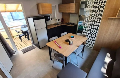 Valensole Casa | Camping Oxygène *** - Mobile Home Texas Standard. 4 rooms 6/8 people Air-conditioned