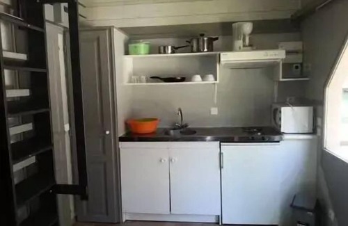 Montfrin Chalet De Esquí | Camping Paradis Bellerive * - Chalet for 4 People