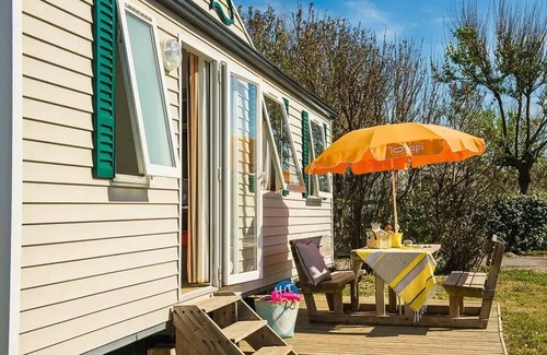 Clohars-Fouesnant Casa | Camping Port de Plaisance* - Comfort XL 3-room mobile home 4 adults + 1 child