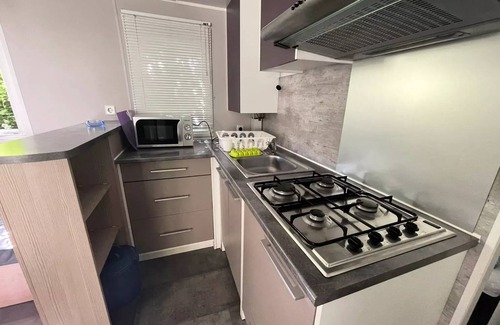 Landry Casa | Camping Quality l'Eden de la Vanoise *** - Bungalow Evolution 33m2 (3 bedrooms, maximum 6 persons) 6 persons