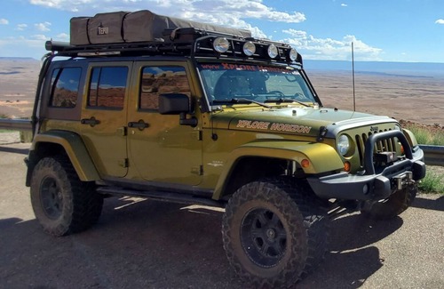 Olde Carlsbad Casa | Camping ready jeep, go anywhere.