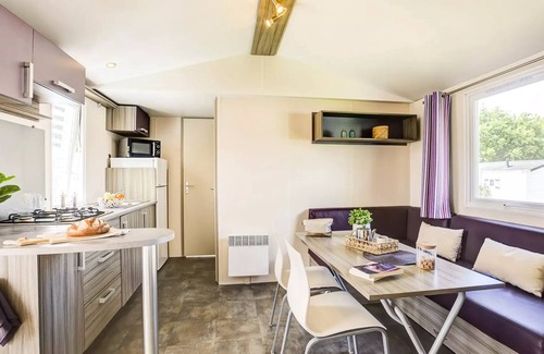 Landevieille Casa | Camping Romanée L'Evasion**** - Comfort mobile home 3 rooms 4 people