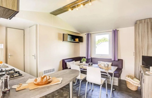 Landevieille Casa | Camping Romanée L'Evasion**** - Comfort mobile home 3 rooms 4 people