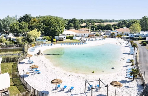 Landevieille Casa | Camping Romanée L'Evasion**** - Premium 4-room mobile home for 6 people