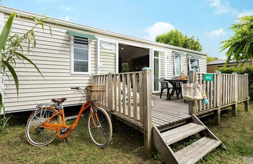 Ars-en-Re Casa | Camping Romanée Le Campiotel des Dunes **** - Comfort Mobile Home 3 Rooms 4 People + TV