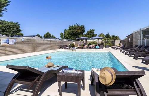 Ars-en-Re Casa | Camping Romanée Le Campiotel des Dunes **** - Comfort Mobile Home 3 Rooms 4 People + TV