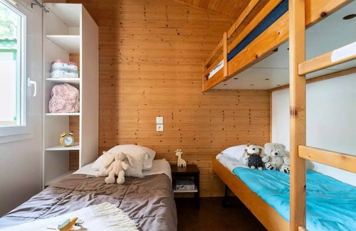 Les Mathes Chalet De Esquí | Camping Sandaya Estanquet * - 3 Room Chalet 4 People + TV *