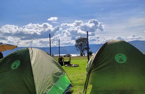 Guatavita Cabina | Camping San Francisco - Cabaña, Teepee & Zona de Camping