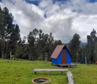 Guatavita Cabina | Camping San Francisco - Cabaña, Teepee & Zona de Camping