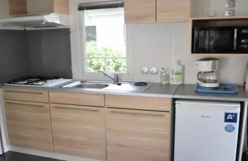 Mezos Casa | Camping Sen Yan***** - Mobile home 3 rooms 4/6 people Terrace